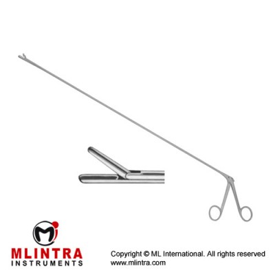 Chevalier-Jackson Oval Biopsy Forcep Stainless Steel, 60 cm - 23 1/2"